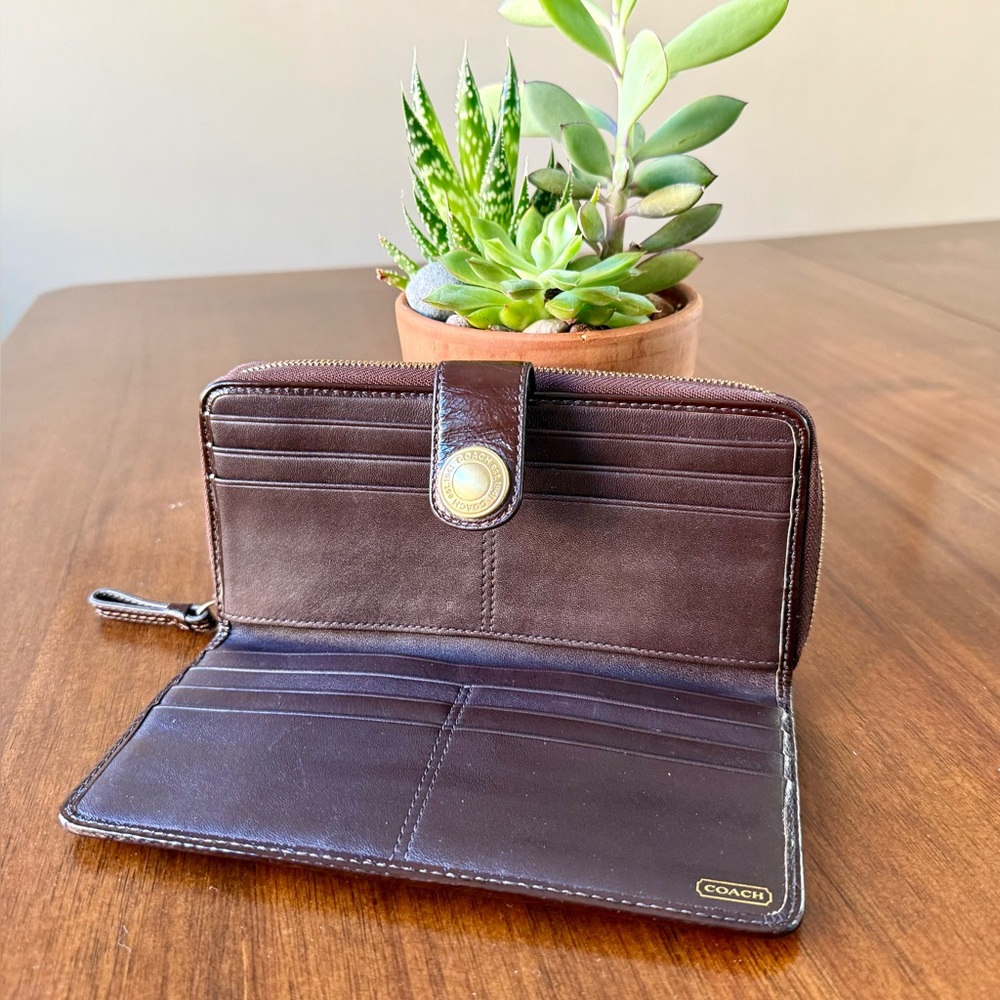 Coach Legacy 65th Anniversary Wallet Clutch - Picture 5 of 11